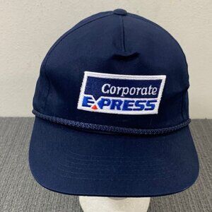 Corporate Express Rope Snapback Hat Baseball Cap Mens Adjustable Sportsman